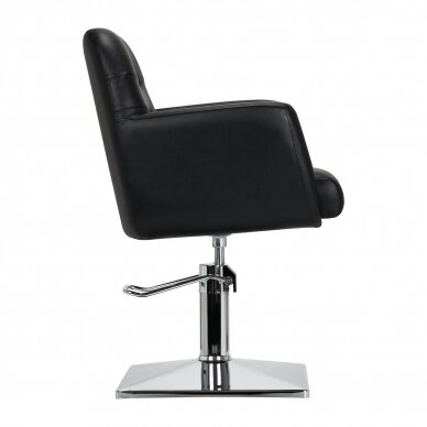 Hairdressing chair Gabbiano Barber Hairdressing Chair Monaco Black 1