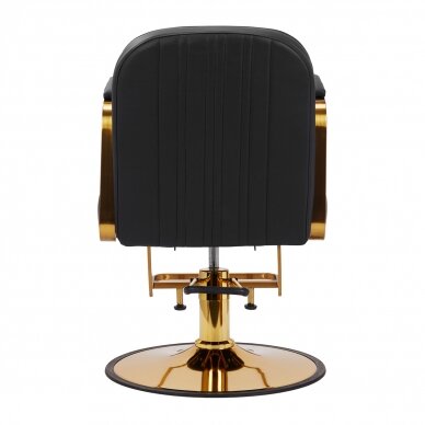 Парикмахерское кресло HAIR SYSTEM HAIRDRESSING CHAIR ACRI BLACK GOLD 3