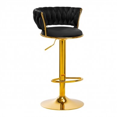 Bar stool 4RICO ROMAN VELVET BLACK