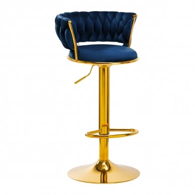 Barhocker 4RICO ROMAN VELVET SEABLUE