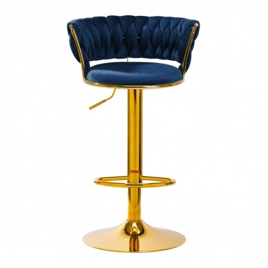 Barhocker 4RICO ROMAN VELVET SEABLUE 2