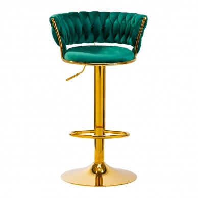 Bar stool 4RICO ROMAN VELVET GREEN 2