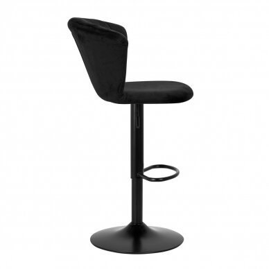 Bar stool 4RICO TULIP VELVET BLACK 1