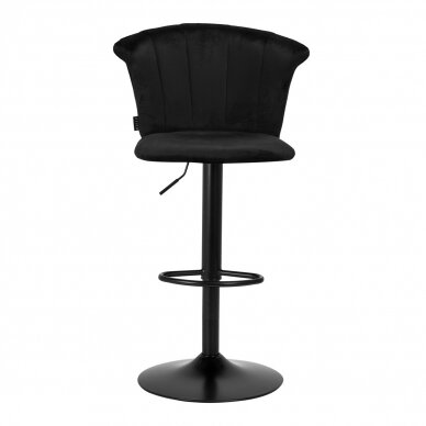 Bar stool 4RICO TULIP VELVET BLACK 2