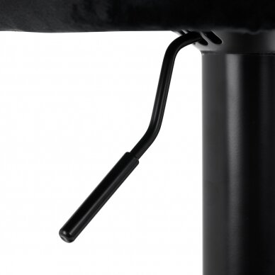 Bar stool 4RICO TULIP VELVET BLACK 7