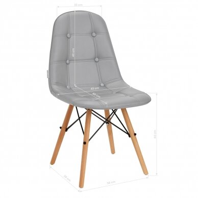 Kėdė 4Rico QS-185 Scandi Grey 7