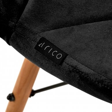 Kėdė 4Rico QS-186 Scandi Velvet Black 6