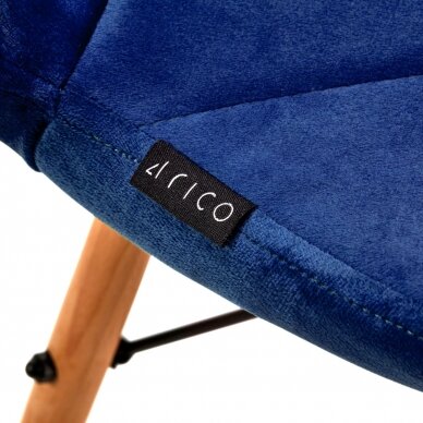 Kėdė 4Rico QS-186 Scandi Velvet Blue 6