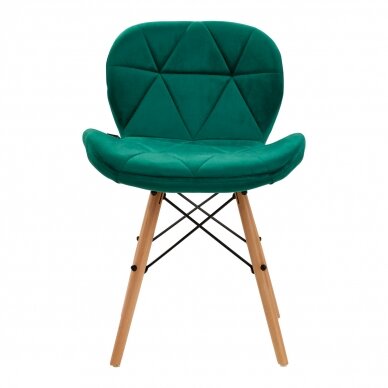 Kėdė 4Rico QS-186 Scandi Velvet Green 2