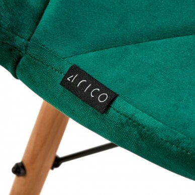 Krēsls 4Rico QS-186 Scandi Velvet Green 6