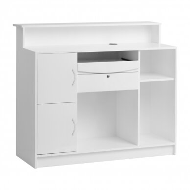 Reception desk GABBIANO RECEPTION DESK DIAMOND WHITE 2