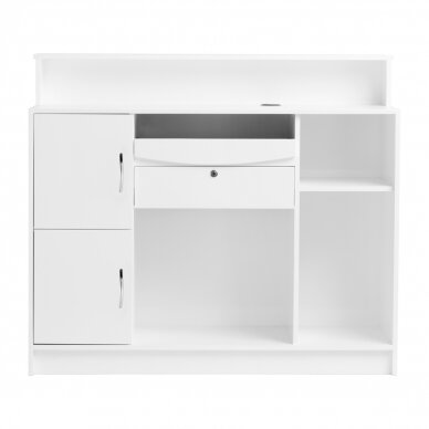 Reception desk GABBIANO RECEPTION DESK DIAMOND WHITE 4