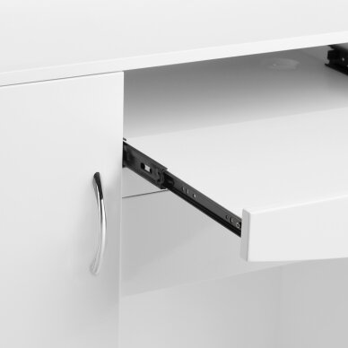 Vastaanottotiski GABBIANO RECEPTION DESK DIAMOND WHITE 8