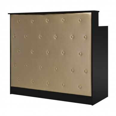 Rezeption GABBIANO RECEPTION DESK DIAMOND GOLD BLACK