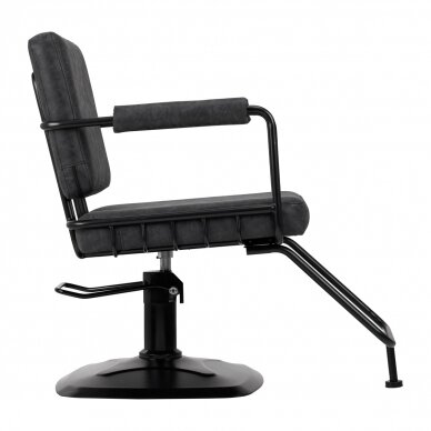 Парикмахерское кресло Gabbiano Professional Hairdressing Chair Katania Loft Old Leather Black 1