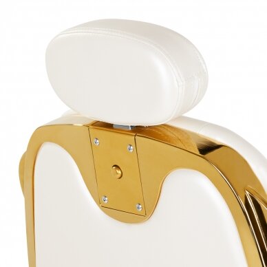 Barber chair Barber Chair Gabbiano Francesco Gold White 5