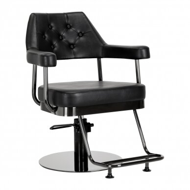 Fotel fryzjerski Gabbiano Professional Hairdressing Chair Granada Black