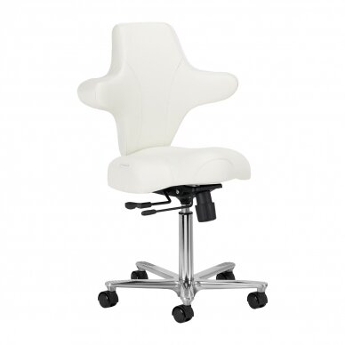 Beautician stool Azzurro Special 152 White