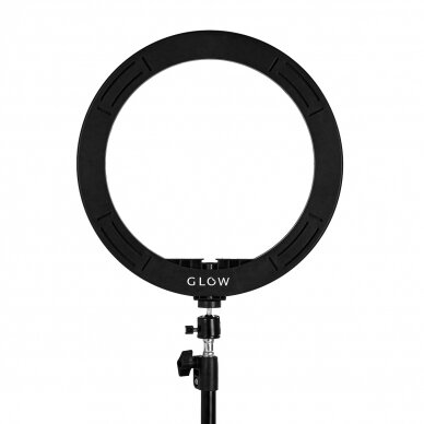 Kosmetoloģijas LED grima lampa ar statīvu GLOW RING LIGHT 13" 10W 2