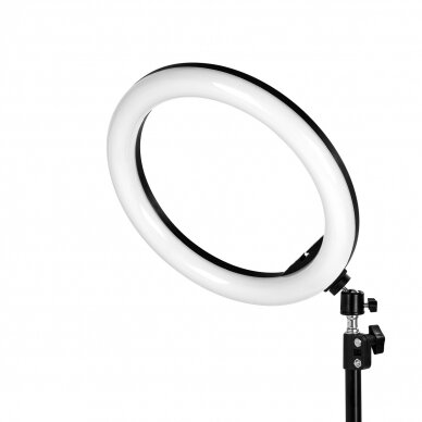 Kosmetologian LED-meikkilamppu jalustalla GLOW RING LIGHT 13" 10W 7