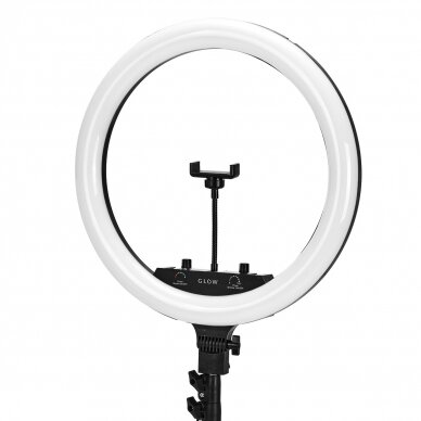 Cosmetology LED make-up lamp with stand GLOW RING LIGHT 18" 45W BLACK 3