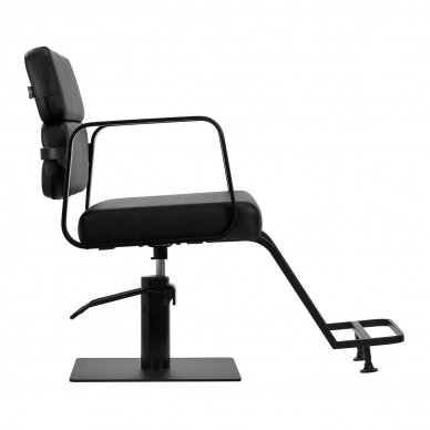 Hairdressing chair Gabbiano Porto Black Black 1