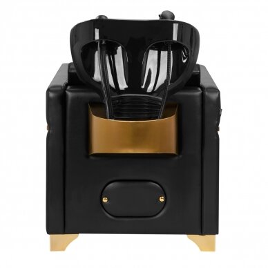 Hairdressing salon sink Gabbiano Toledo Gold Black 3