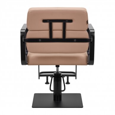 Hairdressing chair Gabbiano Porto Black Biege 2