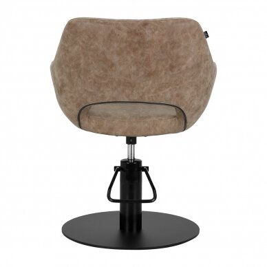 Hairdressing chair Gabbiano Sevilla Old Brown 3