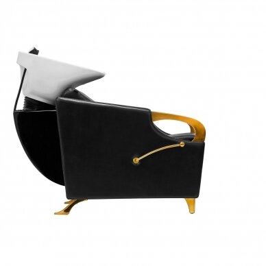 Kirpyklos plautuvė Gabbiano C019G Gold Black 2