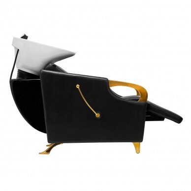 Hairdressing salon sink Gabbiano C019G Gold Black 3