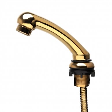 Water shower for the hairdressing sink Gabbiano Mini Gold 1