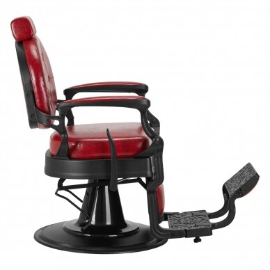 Juuksuritool Barber Chair President Old Leather Red 3