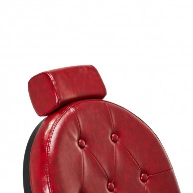 Парикмахерское кресло Barber Chair President Old Leather Red 5