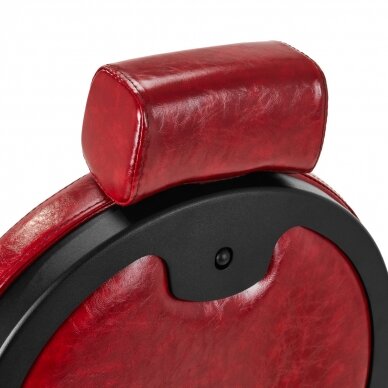 Barber krēsls Barber Chair President Old Leather Red 7