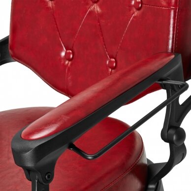 Juuksuritool Barber Chair President Old Leather Red 8