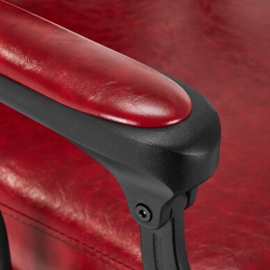 Barber krēsls Barber Chair President Old Leather Red 13