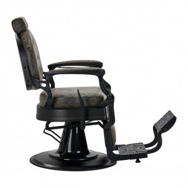 Парикмахерское кресло Barber Chair President Old Leather Green 1