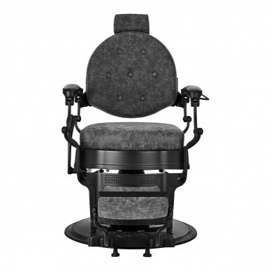 Парикмахерское кресло Barber Chair President Old Leather Grey 3