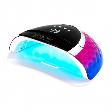 Kynsilamppu UV LED Glow YC57 268W Pink Blue