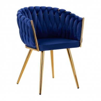 Fotelis 4Rico QS-GW06G Velvet Blue