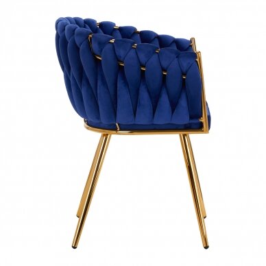 Fotelis 4Rico QS-GW06G Velvet Blue 2