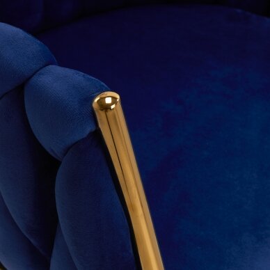 Sessel 4Rico QS-GW06G Velvet Blue 4