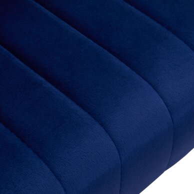 Bürostuhl mit Rollen 4Rico QS-OF212G Velvet Blue 4