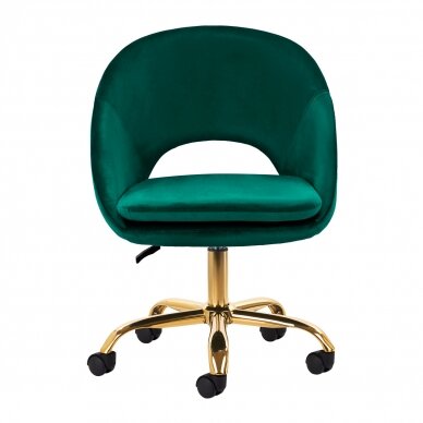 Bürostuhl mit Rollen 4Rico QS-MF18G Velvet Green 1