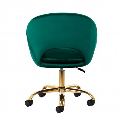 Bürostuhl mit Rollen 4Rico QS-MF18G Velvet Green 3