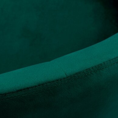 Fotel obrotowy 4Rico QS-BL12B Velvet Green 6