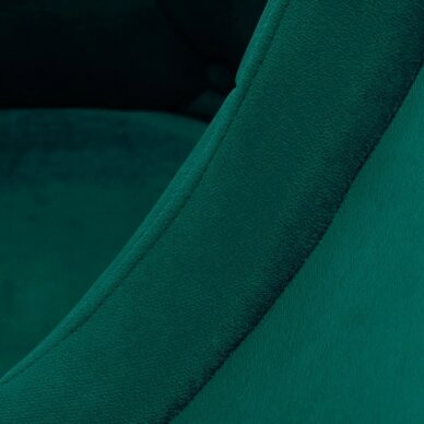 Swivel armchair 4Rico QS-BL14G Velvet Green 6