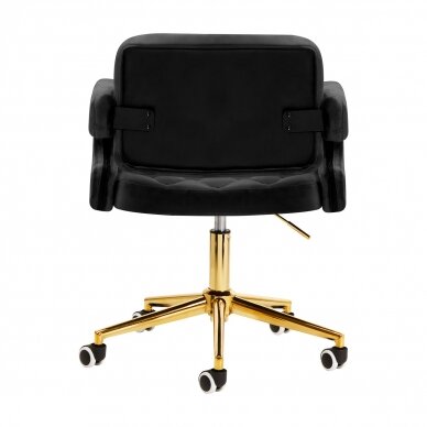 Velvet on sale salon chair