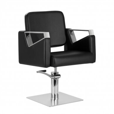 Frizieru krēsls Gabbiano Professional Hairdressing Chair Vilnius Black